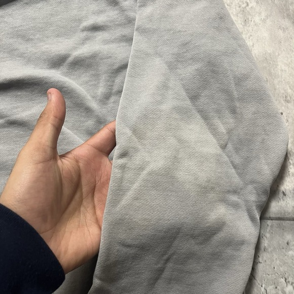 Huk Fishing Hoodie Sweatshirt Mens M Gray Faded Distressed Hooded Soft - Picture 11 of 12